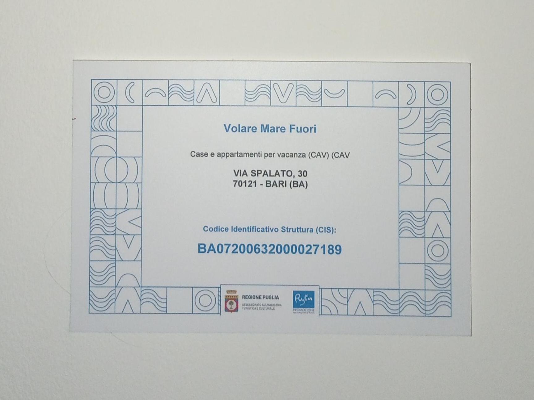 Casa Vacanze Volare Mare Fuori Bari Exterior photo